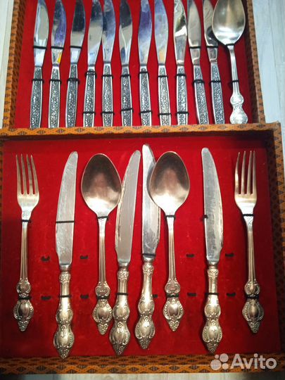 Столовые приборы старинные