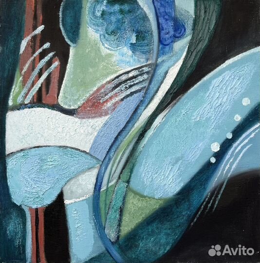 Интерьерные картины маслом на холсте, абстракция