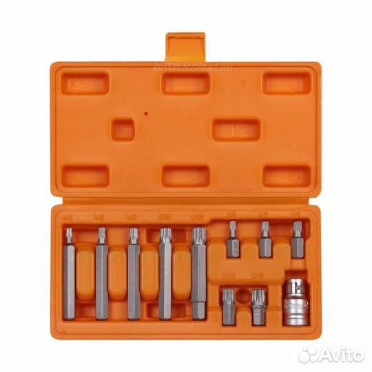 Airline AT-B-50 Набор бит вставок spline 3/8 30мм