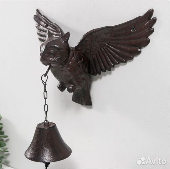 Колокол сувенирный чугун 