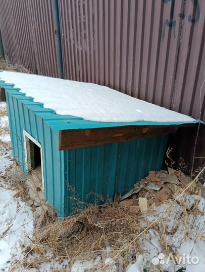 Будка для собаки утепленная