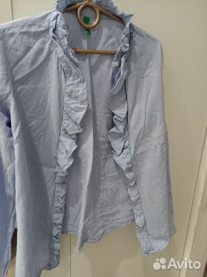 Пакетом 2 блузы 146, 2 туфель 36 размер