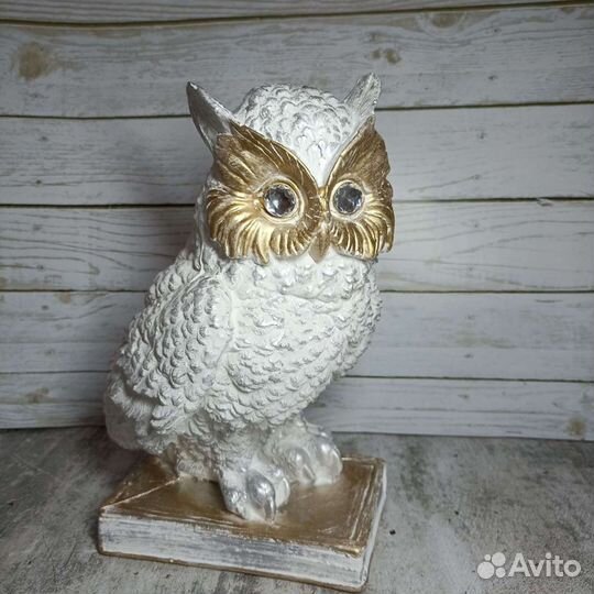 Новая статуэтка копилка Филин со стразами