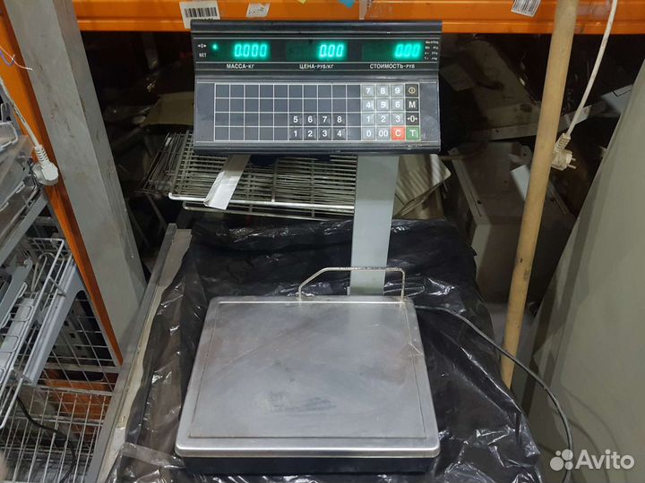 Весы торговые электронные