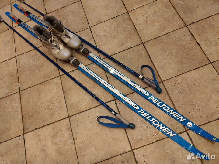Финские беговые лыжи Peltonen 188 см / р.37