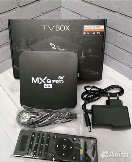 SMART tv приставка mxq андроид тв