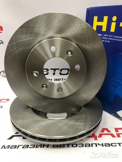 Тормозные диски передние hyundai solaris 2010-2022