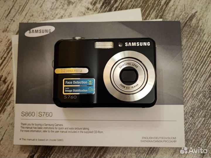 Компактный фотоаппарат Samsung S760