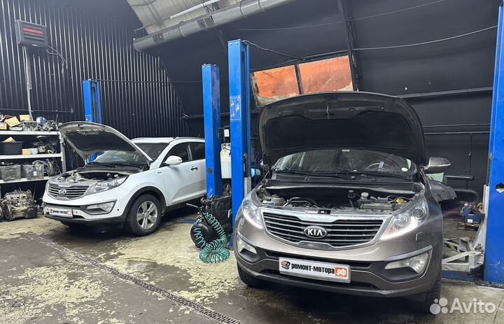 Ремонт двигателя Kia Sportage G4KD