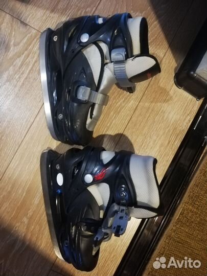 Коньки детские раздвижные 34 37