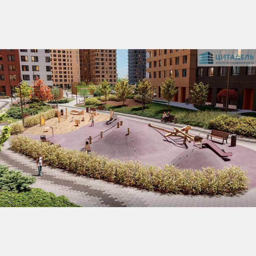 2-к. квартира, 60,9 м², 19/28 эт.