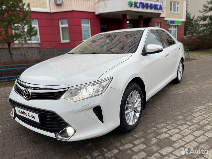 Toyota Camry 2.5 AT, 2015, 217 000 км