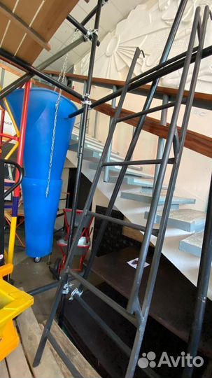 Лестница для хомутовых лесов