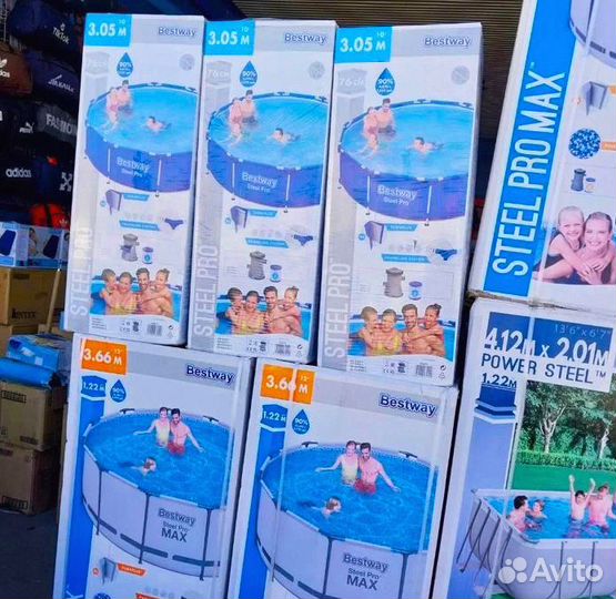 Бассейн каркасный 366х122см