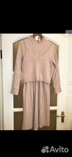 Платье теплое