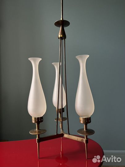 Винтажная люстра Италия