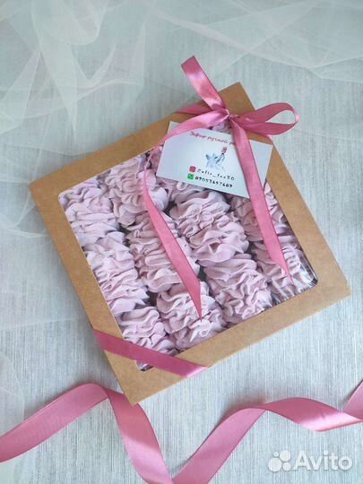 Зефир, цветы из зефира, букеты