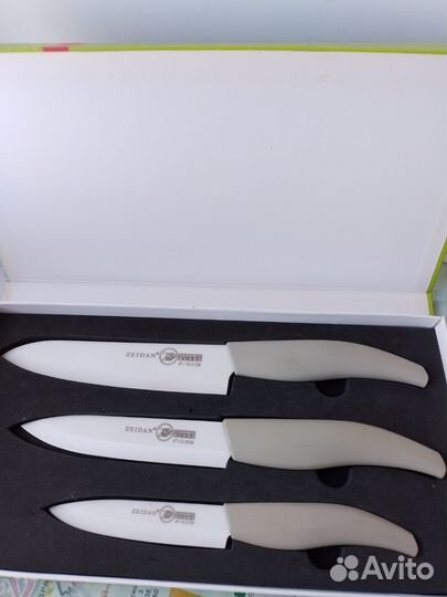 Набор ножей с керамическими лезвиями