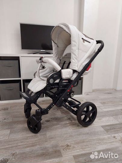 Коляска 2 в 1 эко кожа