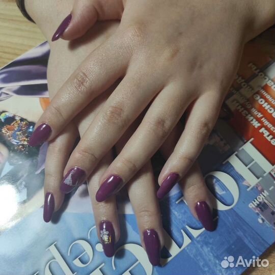 Наращивание ногтей на дому