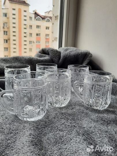 Хрустальные фужера