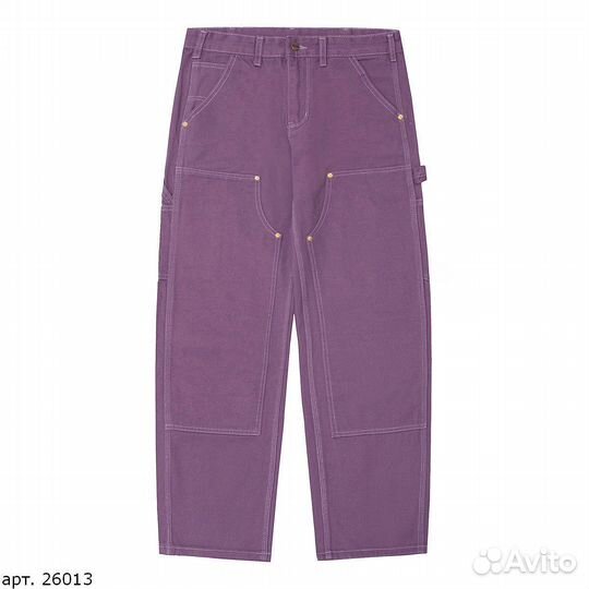 Джинсы Carhartt WIP 2 сиреньевые