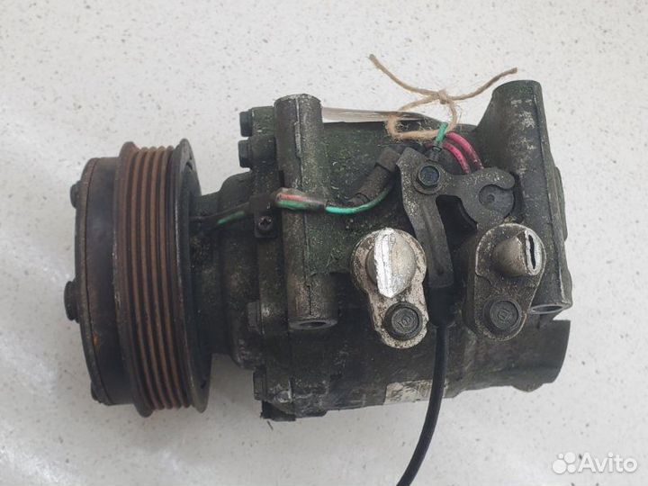 Компрессор кондиционера. Honda Fit GD1 L13A