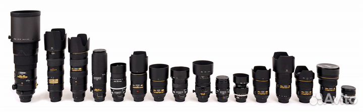 Объективы для Nikon, большой ассортимент