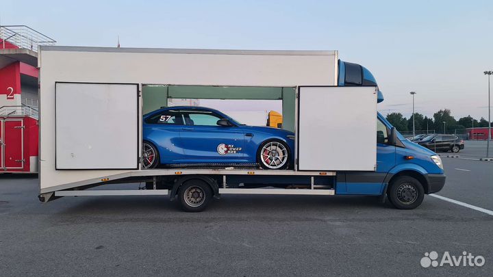 Крытый эвакуатор автовоз по России