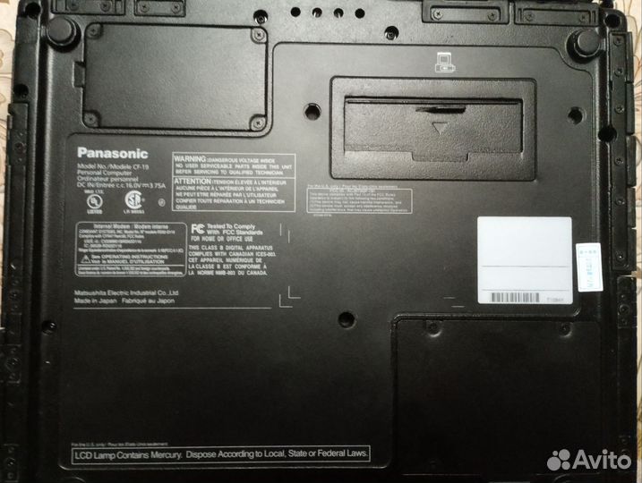 Ноутбук panasonic CF-19 MK4