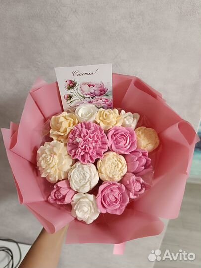 Букет из шоколадных роз, микс