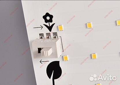 Фитолампа Quantum board 150Вт Samsung Lm281b+ Pro