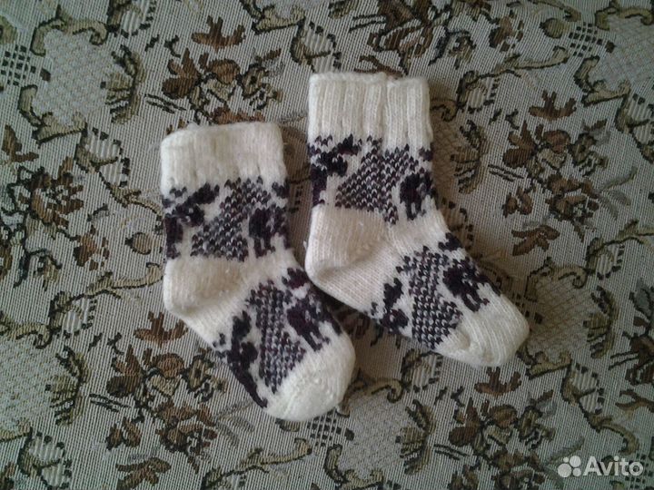 Носки шерстяные детские