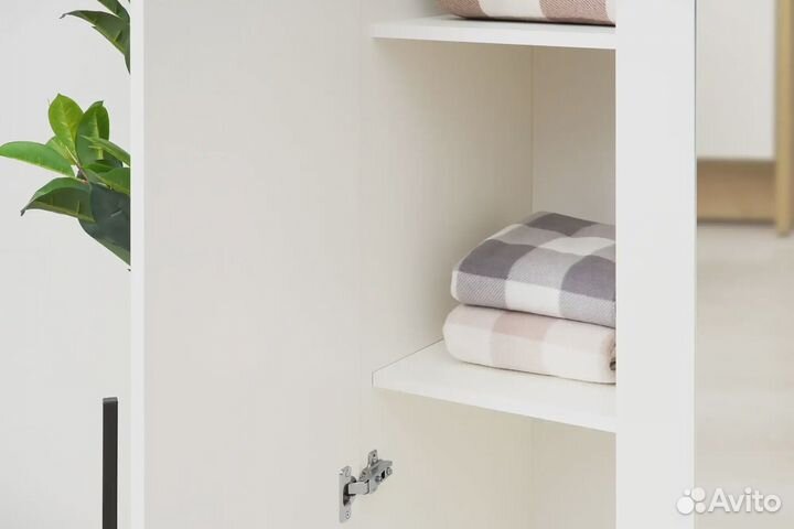 Хелен шк 02 Шкаф 3-х ств. с зеркалом Белый