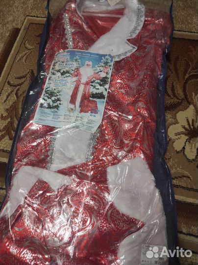 Аренда костюма Деда Мороза, размер 56-58