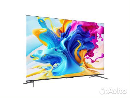 Телевизор TCL 55P635, 4K Ultra HD, черный, смарт т