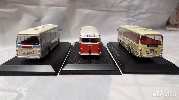 Модель автобусов 1/72