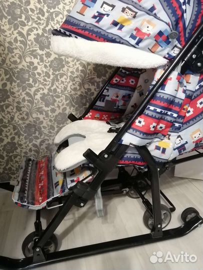 Санки коляска Nika 7-5