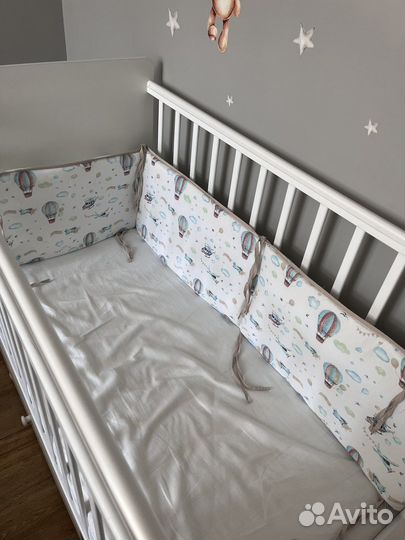 Бортики на кроватку