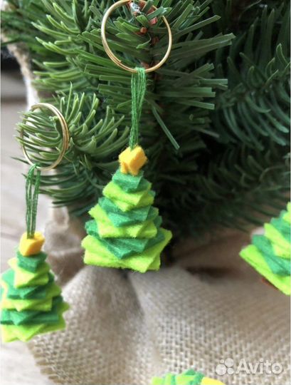 Ёлочки брелоки