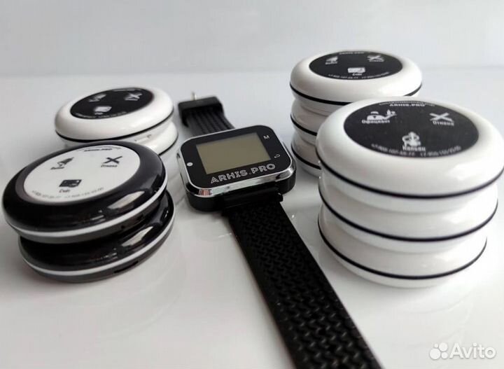 Кнопка вызова персонала, официанта, часы-пейджер