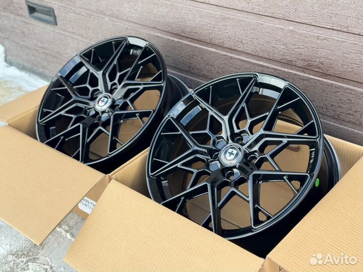 Диски HRE FF10 R18 4x100 черные