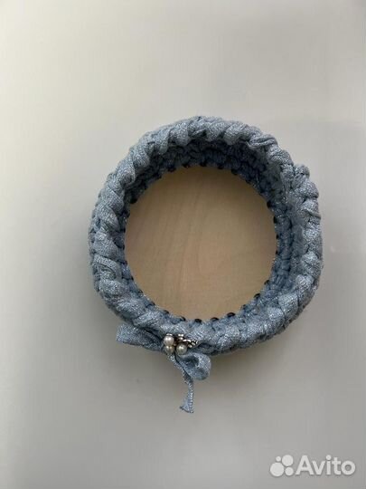 Корзинки вязанные