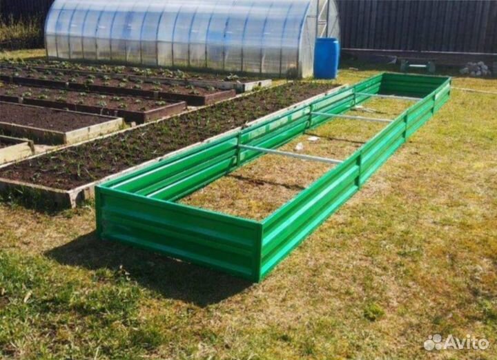 Грядки металлические цветные
