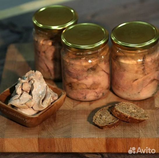 Пeчeнь трecки и Тунец нaтуральные Премиум