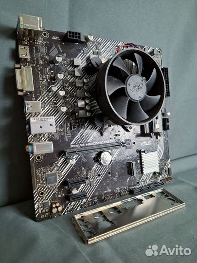 Комплект LGA1200 i3 10100f H410