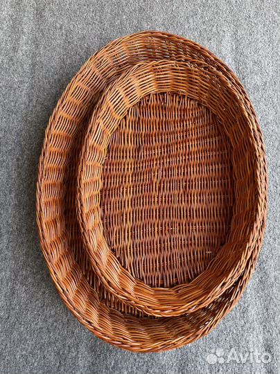 Плетеная тарелка