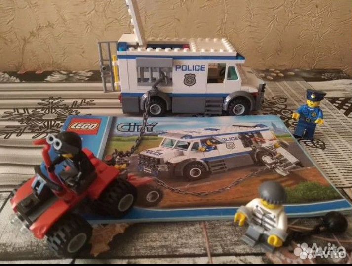 Lego City 60044, 60043, 60042, 60086, 7741, 60021