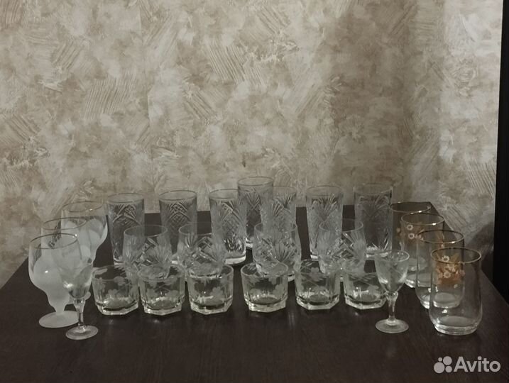 Посуда хрусталь фарфор стекло