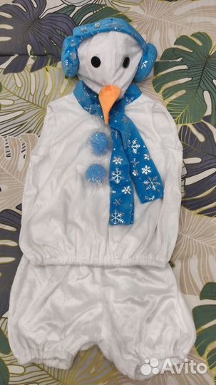 Новогодние костюмы (Снеговик волк заяц пират кот